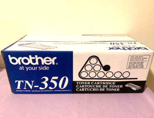 Genuine Brother TN-350 Black Toner Cartridge HL2040, MFC7420, DCP-7020-New Other