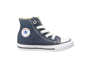 Converse All Star Hi Top Navy Blue Shoes Toddlers Babies Boys Sneakers