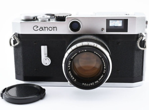 [NEAR MINT] Canon P Rangefinder 35mm Film Camera 50mm f1.8 L39 Lens From JAPAN #