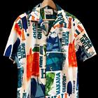-VTG 60s Kai Nani Waikiki Hawaii Surf Aloha Hawaiian Camp Resort Shirt XL