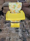 Vintage Yellow Graco High Chair With Removable Tray. Teddy Bears. VGC