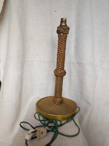 Audoux Minet Laying Lamp Rope Design XXth Decoration