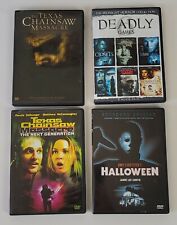 LOT 4 ADULT HORROR DVD Collection, Closets, Texas  Chainsaw Massacre (9 movies)
