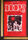 Doors BG 186-2  Bill Graham Fillmore Tuten Signed Concert Poster San Francisco