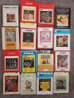 Lot Of 16 Untested Vintage 8 Track Tapes Country, Classic, Show, & Love Songs