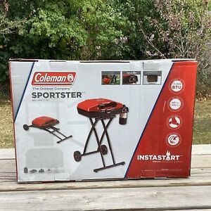 Coleman Outdoor Portable Grill Propane 11,000 BTU Steel Frame Cooking Picnic NEW