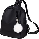 Small Size Backpack Purse for Women - Black Backpacks Purses for Travel Women's