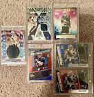 LOT OF 6 Mac Jones Rookies Jersey Patch Inserts ROOKIE CARD CARDS with ONE TOUCH