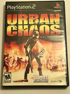 Urban Chaos Riot Response Playstation 2 PS2 - Complete CIB