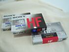 BLANK CASSETTE TAPES 3 SONY HF 90 Type I Normal Position Normal Bias NOS New Lot
