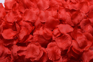 1000~5000pcs Various Colors Silk Flower Rose Petals Wedding Party Decorations
