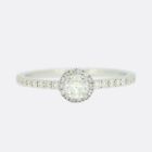 Gold Diamond Ring - Messika 0.25 Carat Diamond Joy Engagement Ring 18ct Gold