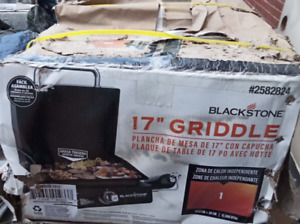 Blackstone 17in Culinary Griddle Tabletop 1-Burner Liquid Propane Flat Top Grill