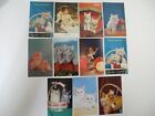 Lot of 11 Vintage Vertical RPPC Photo Postcards of CATS Group 3