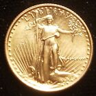 1986 G$5 1/10 oz Gold American Eagle - 1st Year of Issue - Some Handling Marks