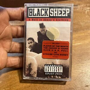 New ListingBlack Sheep Wolf In Sheep's Clothing / Hype Sticker / Sealed Rap Cassette / NOS