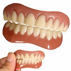 Smile Veneers Snap On False Teeth Upper+Lower Dental Denture Fake Tooth Cover