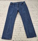 Vintage 80's Levis 501xx Jeans Made in USA Single Stitch Dark Wash MENS 42X32