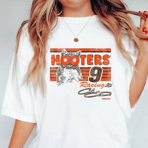 CHASE ELLIOTT #9 HOOTERS VINTAGE NASCAR T-shirt, Racing Nascar Gift For Men S-5X