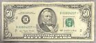 1977 B NY Star Note 50$ Dollar Bill *Lower Serial Number* DB5