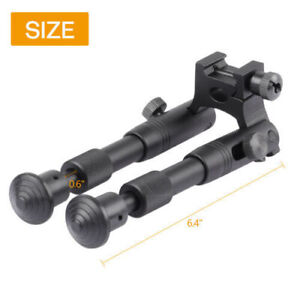 Tactical 5.8-6.4 inch Spring Return Bipod For 20mm Picatinny Rail for Hunting