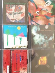 CURE 6 CD Lot Boys Don't Cry Disintegration Wish Show Lovesong Close to Me Remix