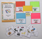 Educational Literacy Center Phonics Resource Learning Game Long Vowel Sort
