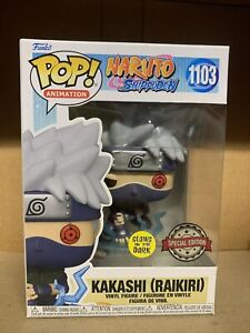 Funko Pop Naruto : KAKASHI (RAIKIRI) Glows GITD #1103 Mint