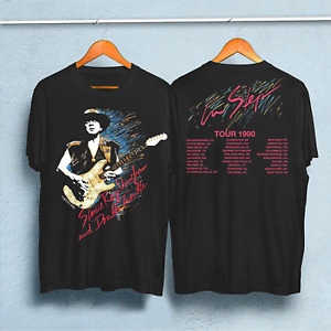 Vintage Stevie Ray Vaughan In Step Tour T-Shirt Vintage Music T-shirt