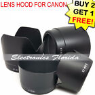 Camera Lens Hood Compatible with Canon model LH, ET, EW, ES