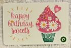 Publix Supermarket Happy Birthday Sweets Pink Cupcake 2020 Gift Card