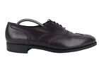 Florsheim Mens 30374 Brown Leather Lace Up Wingtip Oxford Shoes Size US 13 D