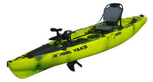 Reel Yaks 12' Ranger Propeller Drive Fishing Kayak | foot powered kayak | one se