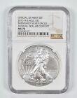MS70 2013-W Burnished Annual Set - American Silver Eagle NGC