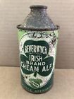 Vintage BEVERWYCK IRISH BRAND CREAM ALE Cone Top Beer Can (AS-IS) #2