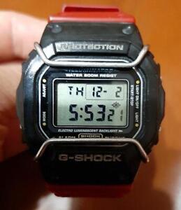 CASIO G-SHOCK wristwatch digital DW5600 vintage japan USED