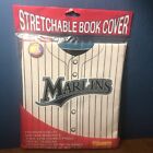 VINTAGE Florida Miami Marlins MLB Stretchable Jersey Book Cover School ~ NEW NOS