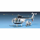Academy Hughes 500D Police Helicopter - Plastic Model Helicopter Kit - 1/48