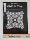 Jean Hilton's LIGHT 'N LACY Counted Canvas Needlepoint Pattern Book 1995 Ex-lib