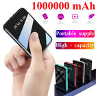 1000000mAh Power Bank Portable External Battery Backup Charger For Cell Phone