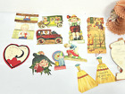 Vintage Lot of 19 Variety Themed Valentine Cards - 1920s to 1940s - Mechanicals