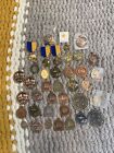 Lot Of 39 Awards Medals- Academic, Music, Schools, Arts, StuCo, Science, ++