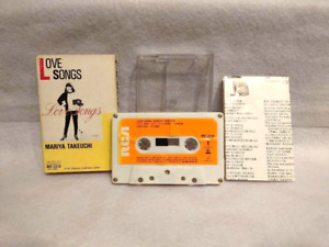 Mariya Takeuchi / Love Songs Cassette Tape 1986 Japanese RCA Records RHT 2310