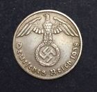 Authentic Rare Antique German 1Pf Coin with Big EAGLE WW2 - Artifact