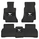 Fit For Ford Mustang Coupe Convertible Waterproof Car Floor Mats Custom Carpets (For: 2018 Ford Mustang GT Premium Coupe 2-Door 5.0L)