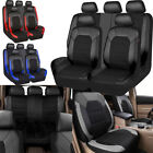 For Chevrolet Car Seat Covers Front Rear Protector Full Set Waterproof Leather (For: 2014 Chevrolet Silverado 1500)