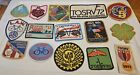 1970 & 80s Vintage Lot Of 15 Various Biking Embroidery Patches