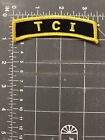 Vintage TCI Patch T.C.I. Military Army Technology Tactical Command Industries US