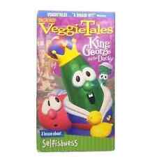 Veggie Tales George And The Ducky [VHS] Selfishness Lesson Movie VeggieTales