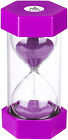 New ListingHourglass Timer Sand Clock 5 Minutes: Plastic Sand Timer 5 Minutes, Small Purple